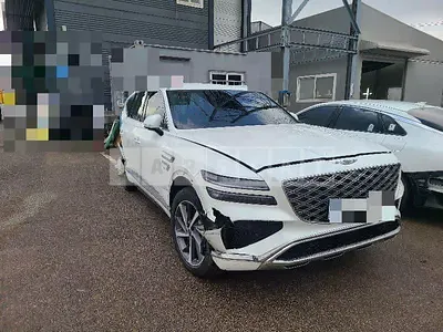 Photo 1 of 129: 2023 Genesis GV80 4WD, VIN KMTHC81CDRU191160 — Korean insurance auction