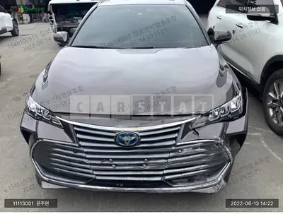 Photo 1 of 12: 2019 Toyota Avalon Hybrid, VIN 4T1B21FB1KU010965 — Korean insurance auction
