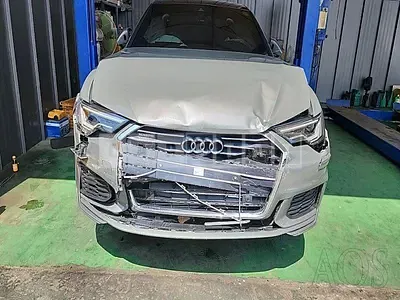 Photo 1 of 25: 2022 Audi A6 45 TFSI quattro, VIN WAUZZZF26NN040357 — Korean insurance auction