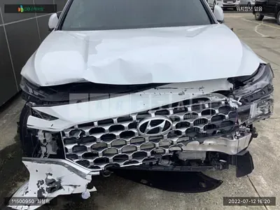 Photo 1 of 13: 2021 Hyundai Santa Fe, VIN KMHS281HHMU395549 — Korean insurance auction