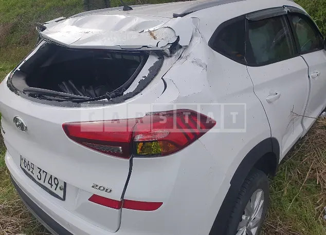 Photo 2 of 10: 2019 Hyundai Tucson, VIN KMHJ381ABKU817413 — Korean insurance auction