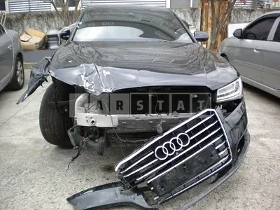 Photo 1 of 9: 2015 Audi A8L 50 TDI quattro — Korean insurance auction