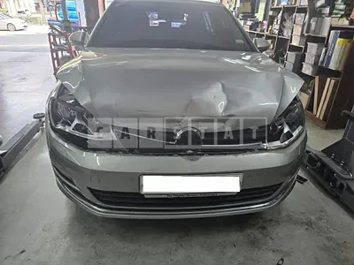 Photo 1 of 8: 2014 Volkswagen Golf 1.6 TDI BMT, VIN WVWZZZAUZEW141801 — Korean insurance auction