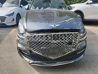 Photo 1 of 48: 2021 Genesis G80, VIN KMTGB41CDMU083045 — Korean insurance auction