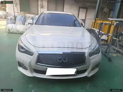 Photo 1 of 25: 2015 Infiniti Nissan Q50 2.2d, VIN JNKDV71EXFM530790 — Korean insurance auction