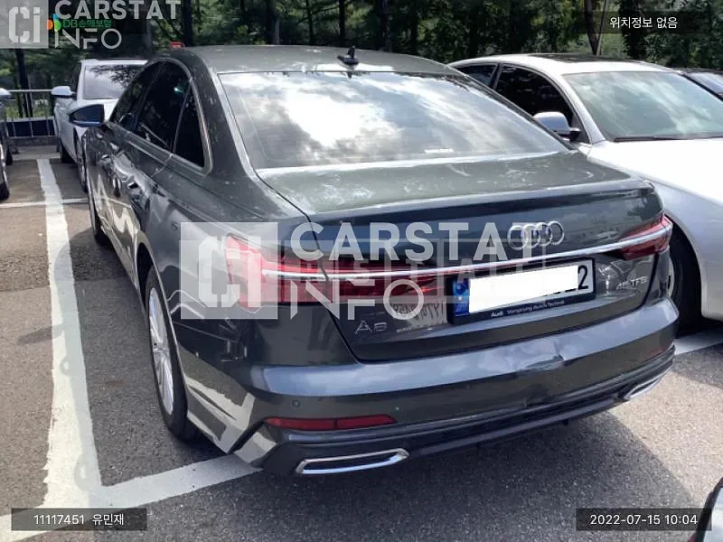 Photo 2 of 6: 2021 Audi A6 45 TFSI, VIN WAUZZZF23MN038998 — Korean insurance auction