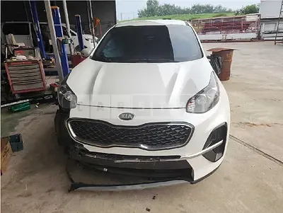 Photo 1 of 28: 2019 Kia Sportage, VIN KNAPM813DKK704457 — Korean insurance auction