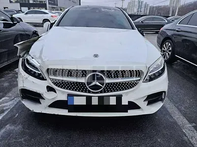 Photo 1 of 24: 2019 Mercedes-Benz C220 d 4Matic Coupe, VIN WDDWJ1FB7KF808809 — Korean insurance auction