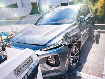 Photo 1 of 7: 2020 Hyundai Santa Fe — Korean insurance auction
