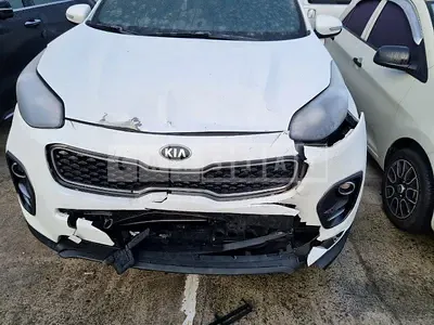 Photo 1 of 12: 2017 Kia Sportage 1.7, VIN KNAP6815GJK335621 — Korean insurance auction