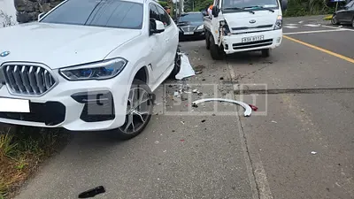 Photo 1 of 14: 2023 BMW X6 xDrive30d, VIN WBAGT8103P9P99858 — Korean insurance auction