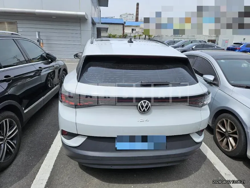 Photo 2 of 12: 2022 Volkswagen ID.4 Pro, VIN WVGZZZE2ZNP045530 — Korean insurance auction