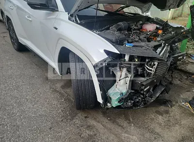 Photo 1 of 25: 2022 Hyundai Tucson, VIN KMHJE811BNU061536 — Korean insurance auction