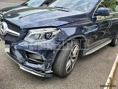 Photo 1 of 8: 2018 Mercedes-Benz GLE350 d 4Matic Coupe, VIN WDCED2EB1JA092547 — Korean insurance auction