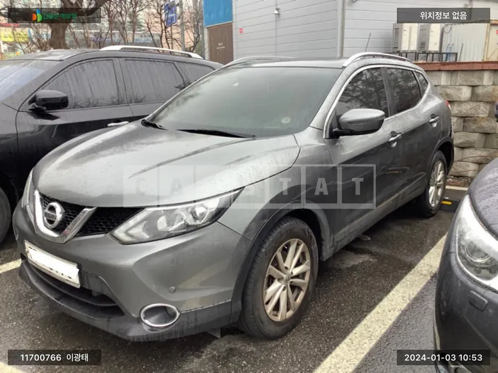 Photo 2 of 6: 2015 Nissan Qashqai, VIN SJNDJ18E4GA492444 — Korean insurance auction