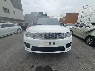 Photo 1 of 28: 2019 Land Rover Range Rover Sport SDV6 — Korean insurance auction
