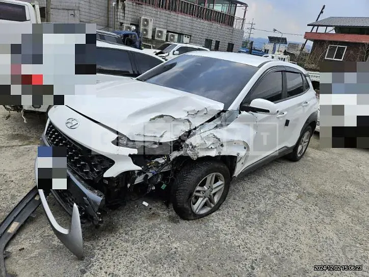 Photo 2 of 8: 2022 Hyundai Kona 1.6 — Korean insurance auction