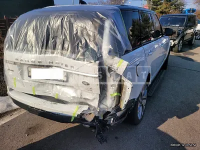 Photo 1 of 50: 2018 Land Rover Range Rover 4.4d, VIN SALGA2BJ7JA512582 — Korean insurance auction