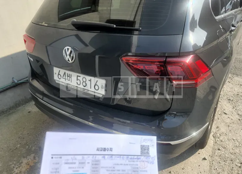 Photo 2 of 5: 2018 Volkswagen Tiguan 2.0 TDI — Korean insurance auction