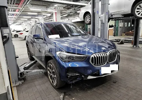 Photo 2 of 44: 2021 BMW X1 xDrive 18d, VIN WBA31AD07M3M63586 — Korean insurance auction
