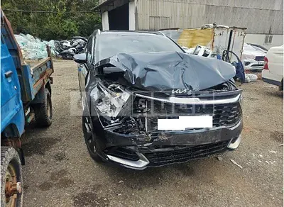 Photo 1 of 9: 2022 Kia Sportage — Korean insurance auction