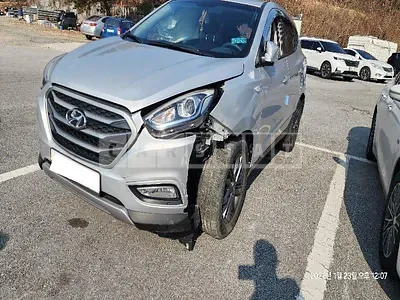 Photo 1 of 22: 2015 Hyundai Tucson, VIN KMHJT81VDFU076219 — Korean insurance auction