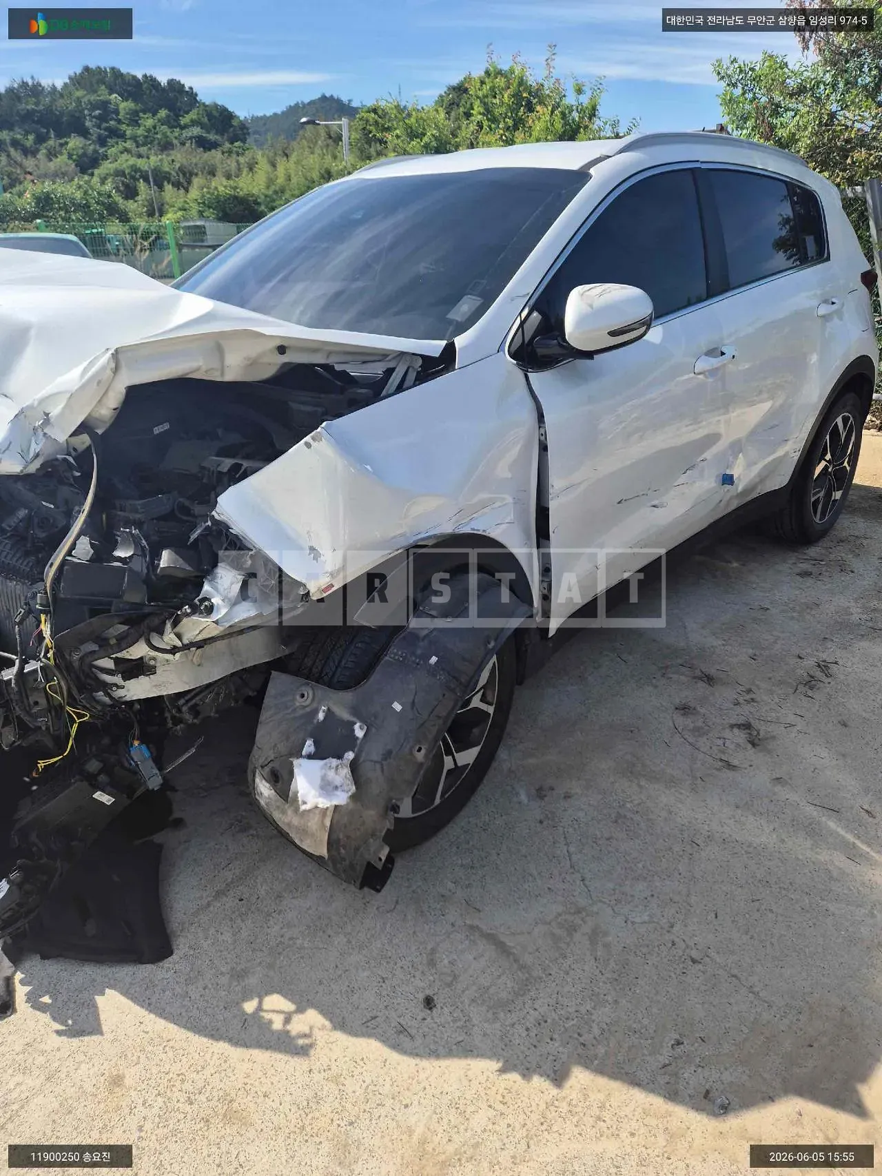 Photo 2 of 24: 2019 Kia Sportage, VIN KNAPN813BKK717407 — Korean insurance auction