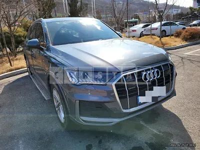 Photo 1 of 20: 2020 Audi Q7 45 TDI quattro, VIN WAUZZZ4M0MD004415 — Korean insurance auction