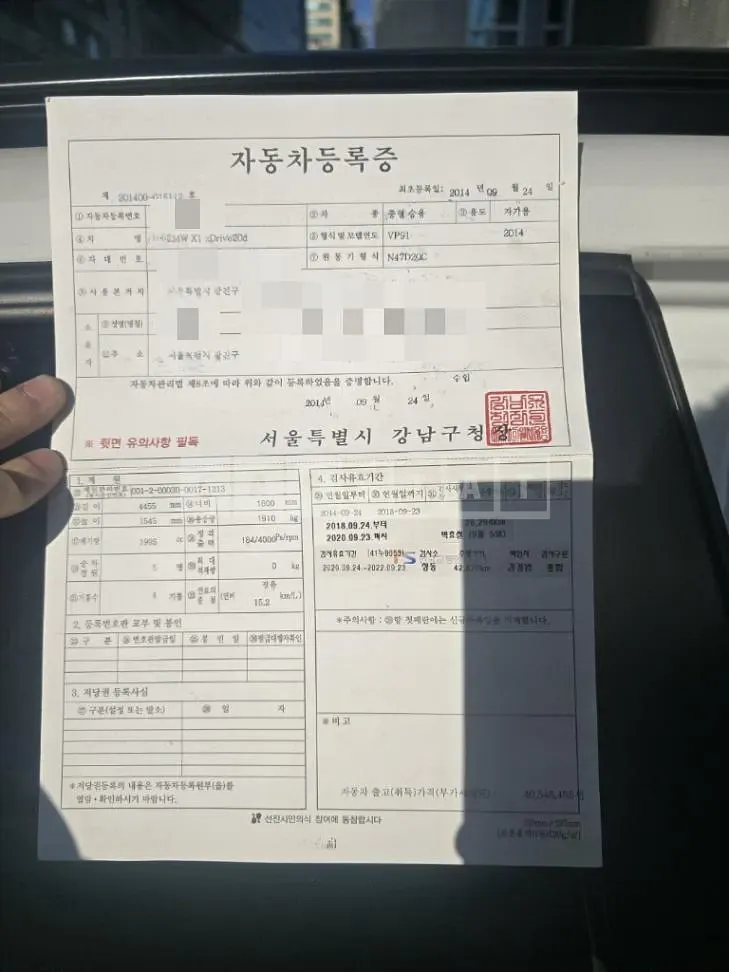 Photo 2 of 25: 2014 BMW X1 xDrive20d — Korean insurance auction