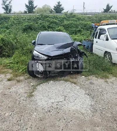 Photo 1 of 16: 2018 Hyundai Tucson, VIN KMHJ281ABJU523857 — Korean insurance auction