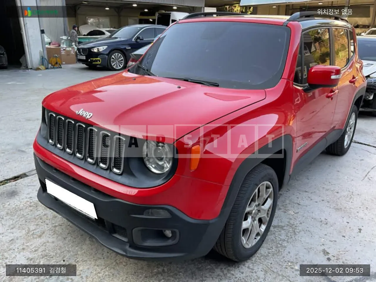 Photo 2 of 11: 2016 Jeep Zip Renegade, VIN 1C4BU0000GPD13280 — Korean insurance auction