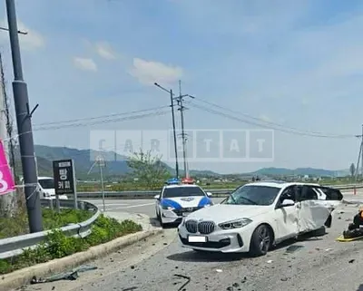 Photo 1 of 3: 2024 BMW 120i — Korean insurance auction