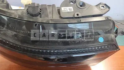 Photo 1 of 10: 2018 Genesis Light G90 Headlamp, VIN KMTFA41DDNU015723 — Korean insurance auction