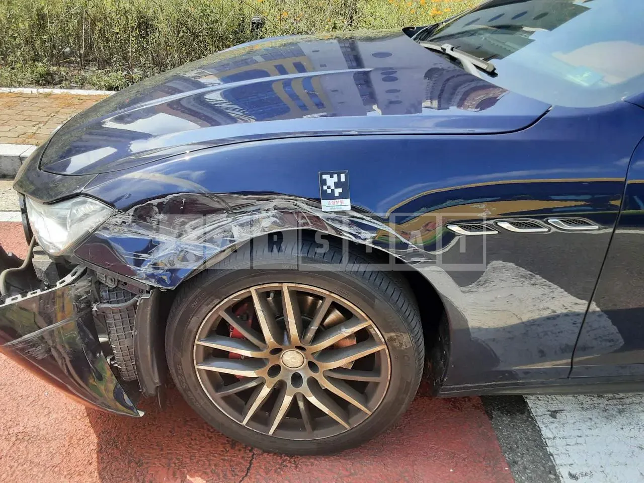 Photo 2 of 20: 2017 Maserati Ghibli Diesel, VIN ZAM57TSG7H1227426 — Korean insurance auction