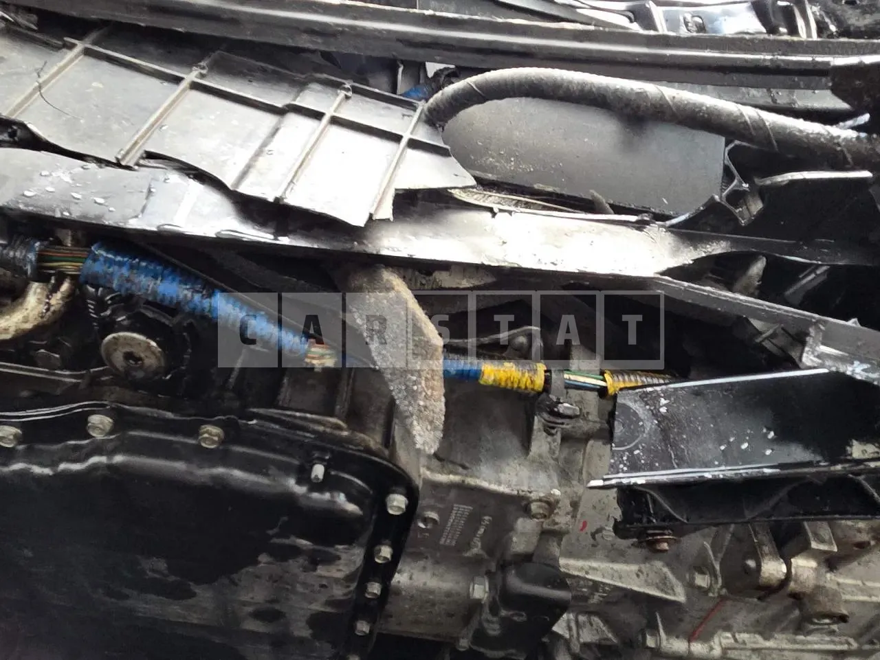 Photo 2 of 15: 2019 Hyundai Santa Fe, VIN KMHS381BBLU265089 — Korean insurance auction