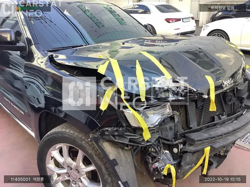 Photo 2 of 11: 2015 Jeep Straw Grand Cherokee, VIN 1C4RJFJM0FC110661 — Korean insurance auction