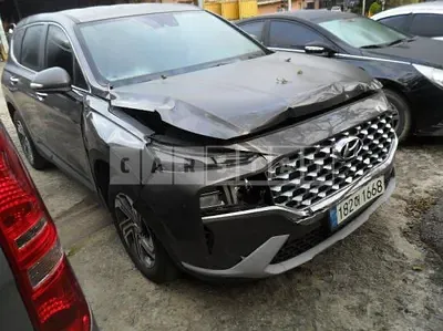 Photo 1 of 7: 2021 Hyundai Santa Fe — Korean insurance auction