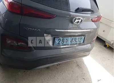 Photo 1 of 13: 2019 Hyundai Kona Electric, VIN KMHK381GFKU042121 — Korean insurance auction