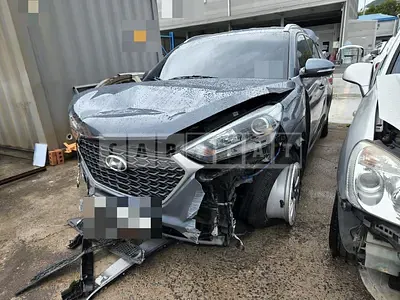 Photo 1 of 10: 2017 Hyundai Tucson TL 1.7, VIN KMHJ3815GJU489735 — Korean insurance auction