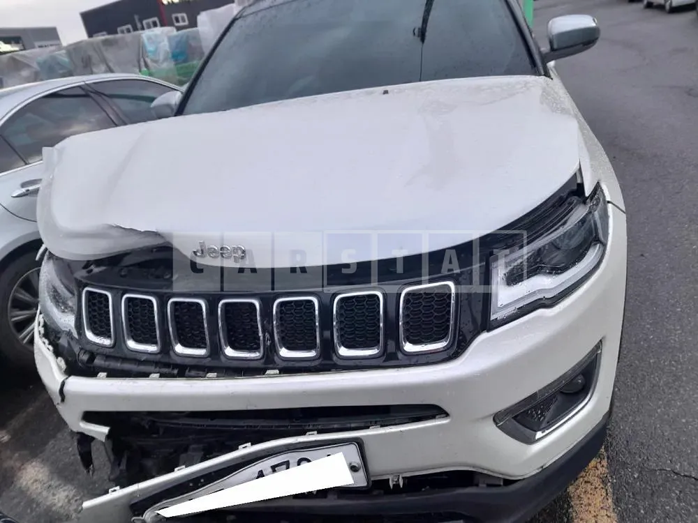 Photo 2 of 15: 2019 Jeep Zip Compass 2.4, VIN 3C4NJDCB5KT598292 — Korean insurance auction