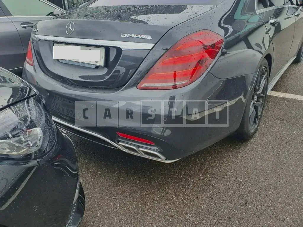 Photo 2 of 9: 2019 Mercedes-Benz S63 4Matic + L, VIN WDDUG8JB9KA456092 — Korean insurance auction