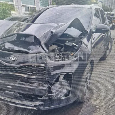 Photo 1 of 7: 2019 Kia Sportage — Korean insurance auction