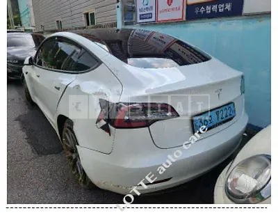 Photo 1 of 18: 2021 Tesla Model 3 Standard Rangeplus RWD, VIN 5YJ3E1EA5MF889763 — Korean insurance auction