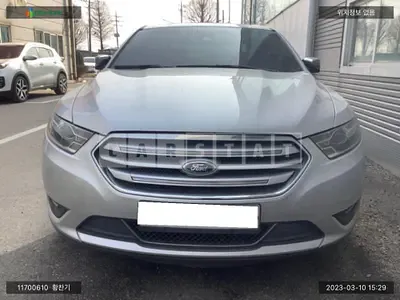 Photo 1 of 14: 2015 Ford Taurus, VIN 1FAHP2F9XFG143527 — Korean insurance auction