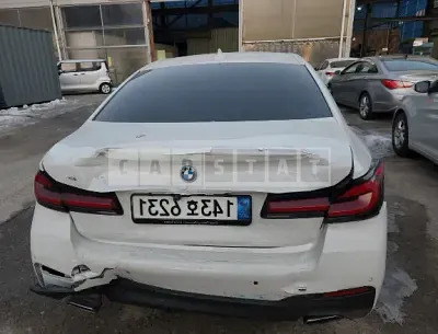 Photo 1 of 5: 2022 BMW 530e, VIN WBA51AG00NCH79470 — Korean insurance auction