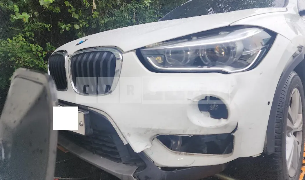 Photo 2 of 3: 2017 BMW X1 xDrive 18d, VIN WBAHT9108H5J07550 — Korean insurance auction