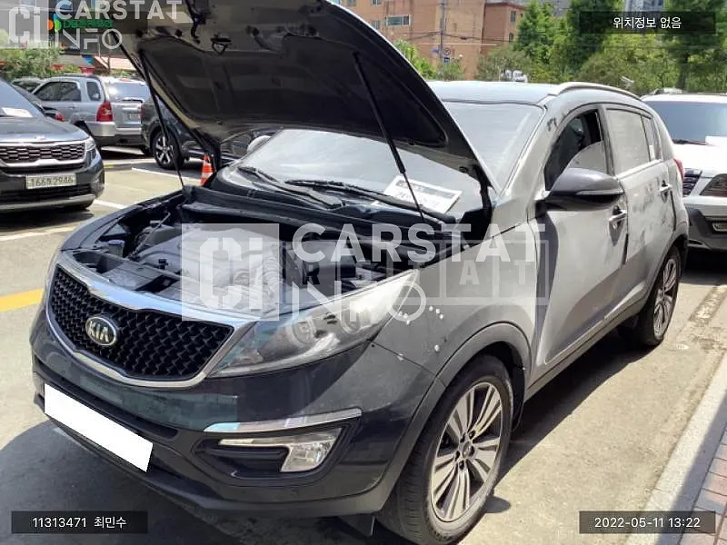 Photo 2 of 23: 2015 Kia Sportage, VIN KNAPE813BFK736529 — Korean insurance auction