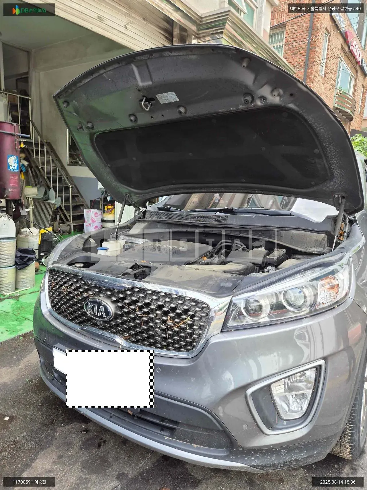Photo 2 of 29: 2015 Kia Sorento, VIN KNAPK81BBFA069391 — Korean insurance auction