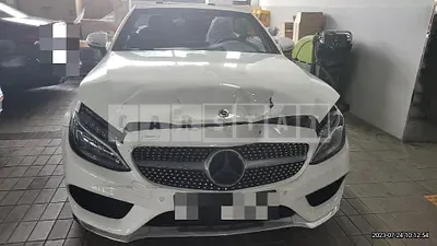 Photo 1 of 46: 2018 Mercedes-Benz C200 Cabriolet, VIN WDDWK4CB5JF717586 — Korean insurance auction