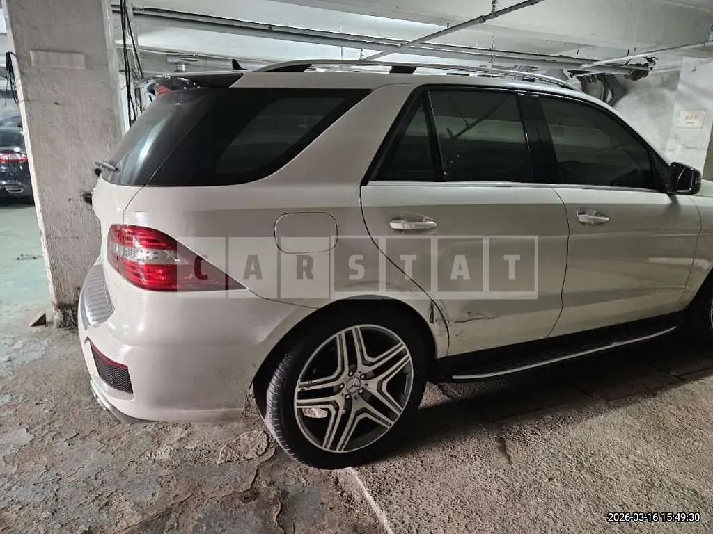 Photo 2 of 10: 2015 Mercedes-Benz ML350 BlueTec 4Matic — Korean insurance auction